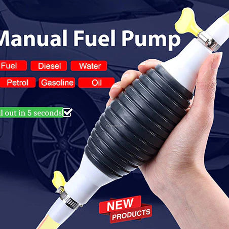 Manual Fuel & Oil Suction Transfer Pump – Multipurpose Hand Siphon Pipe for Easy Liquid Transfer (Rs 999 Only)