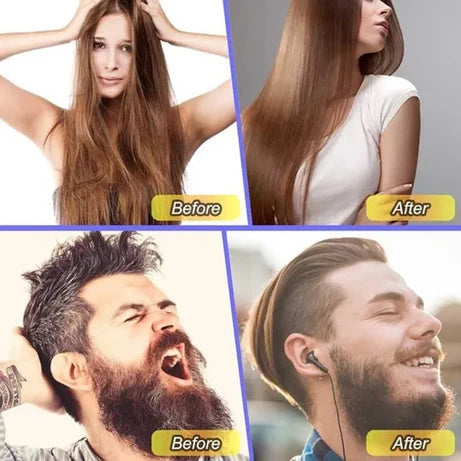 Beard & Hair Styling Comb – Electric Straightening Brush for Men’s Grooming