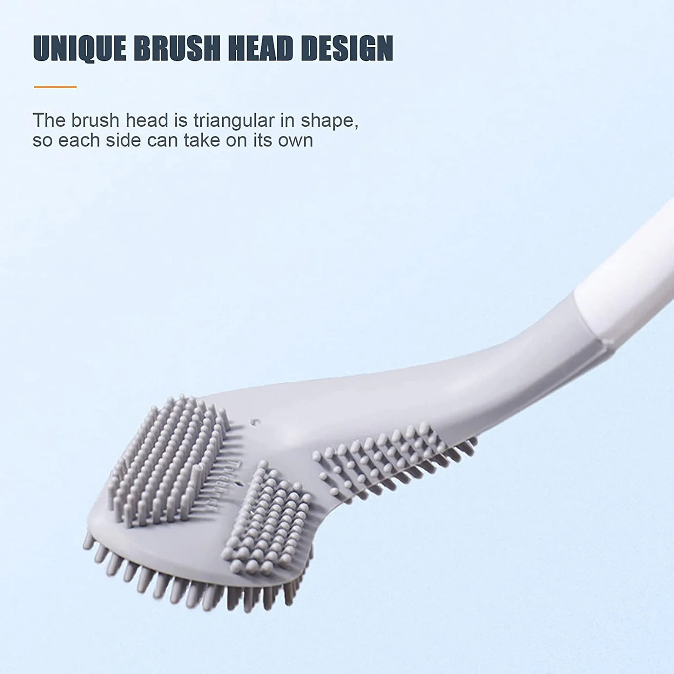 Golf Style Toilet Brush Bathroom Cleaning with High Quality Long Handle