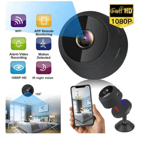 Mega Sale – Mini Portable A9 Wireless Security Camera 1080P HD – Smart Home Spy Cam