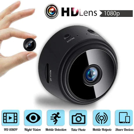 Mega Sale – Mini Portable A9 Wireless Security Camera 1080P HD – Smart Home Spy Cam