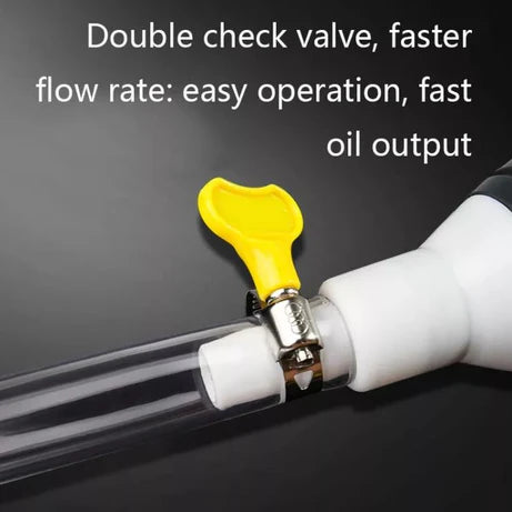 Manual Fuel & Oil Suction Transfer Pump – Multipurpose Hand Siphon Pipe for Easy Liquid Transfer (Rs 999 Only)