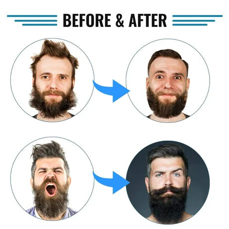 Beard & Hair Styling Comb – Electric Straightening Brush for Men’s Grooming