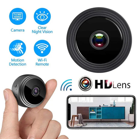 Mega Sale – Mini Portable A9 Wireless Security Camera 1080P HD – Smart Home Spy Cam