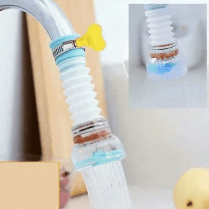 Mega Sale – Buy 1 Get 1 Free! Imported 360° Adjustable Fan Faucet with Clip & Water Filter for Kitchen Sink (Rs 599 Only)